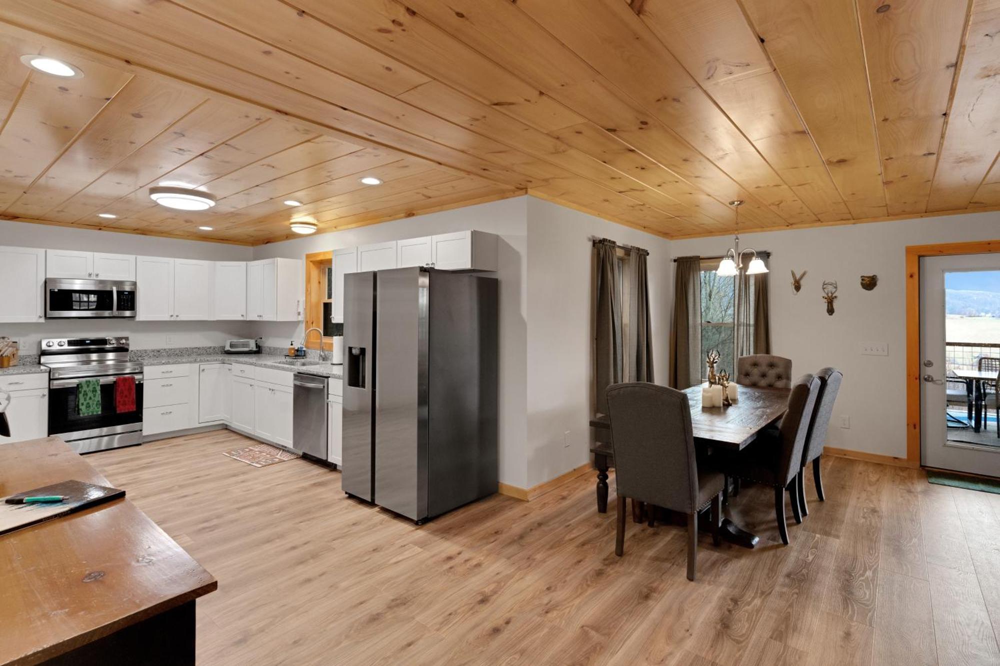 Blue Sky Cabin - Built In 2023 This 3 Bed 2,5 Bath Home Has Gorgeous Views Jefferson Eksteriør bilde